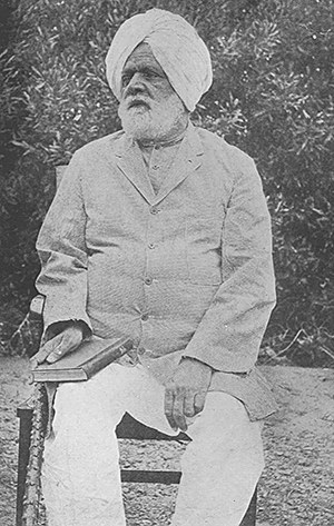 Portrait of Rev. Imam-ud-Din Shahbaz